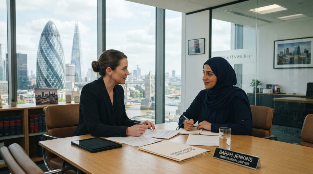 how much does an immigration lawyer cost in the UK